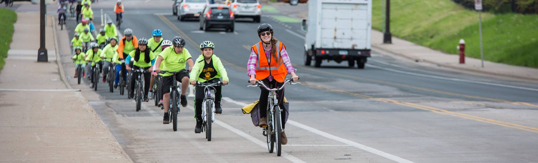 Image of bike riders